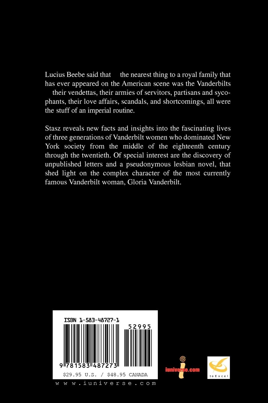 Rückseitencover The Vanderbilt Women