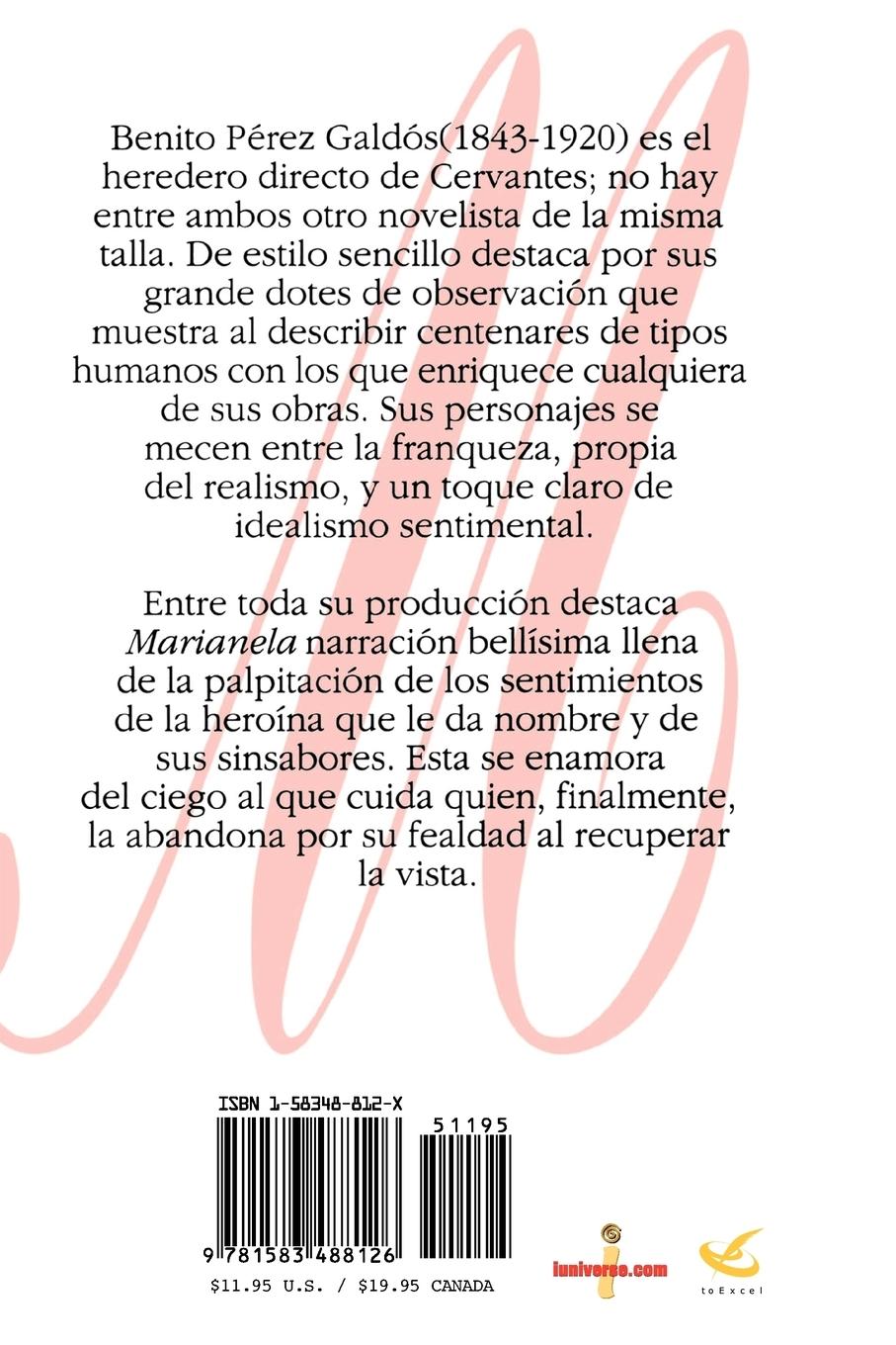 Rückseitencover Marianela