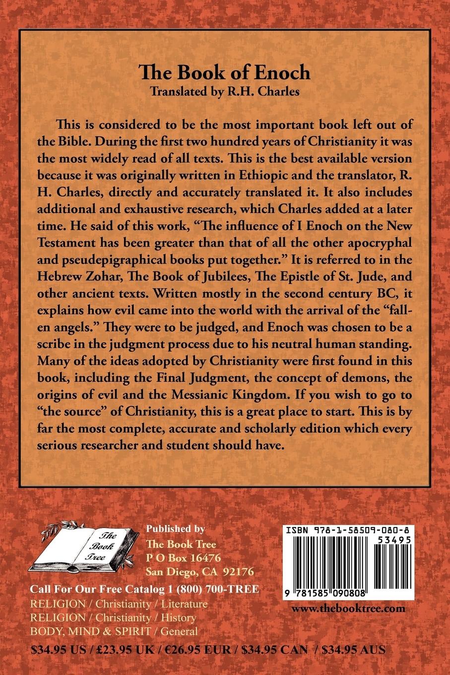 Rückseitencover The Book of Enoch