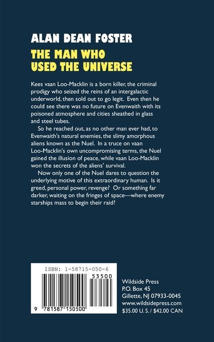 Rückseitencover The Man Who Used the Universe