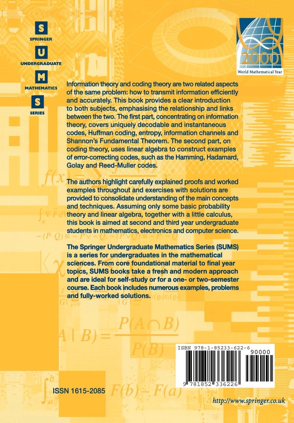 Rückseitencover Information and Coding Theory