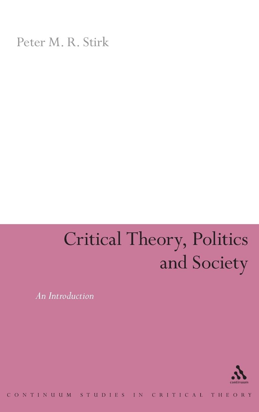 Vorderes Coverbild Critical Theory, Politics and Society