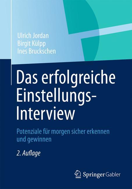 Vorderes Coverbild Das erfolgreiche Einstellungs-Interview