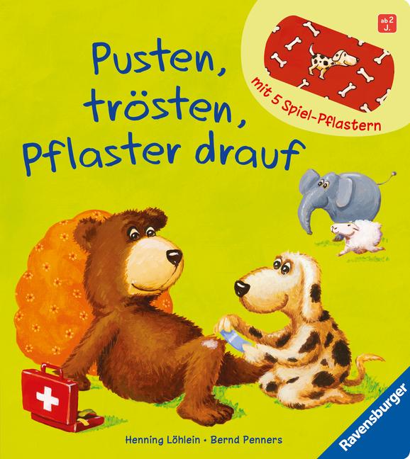 Vorderes Coverbild Pusten, trösten, Pflaster drauf!