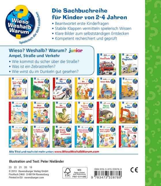 Beispielinhalt (Bild) Wieso? Weshalb? Warum? junior, Band 48: Ampel, Straße und Verkehr