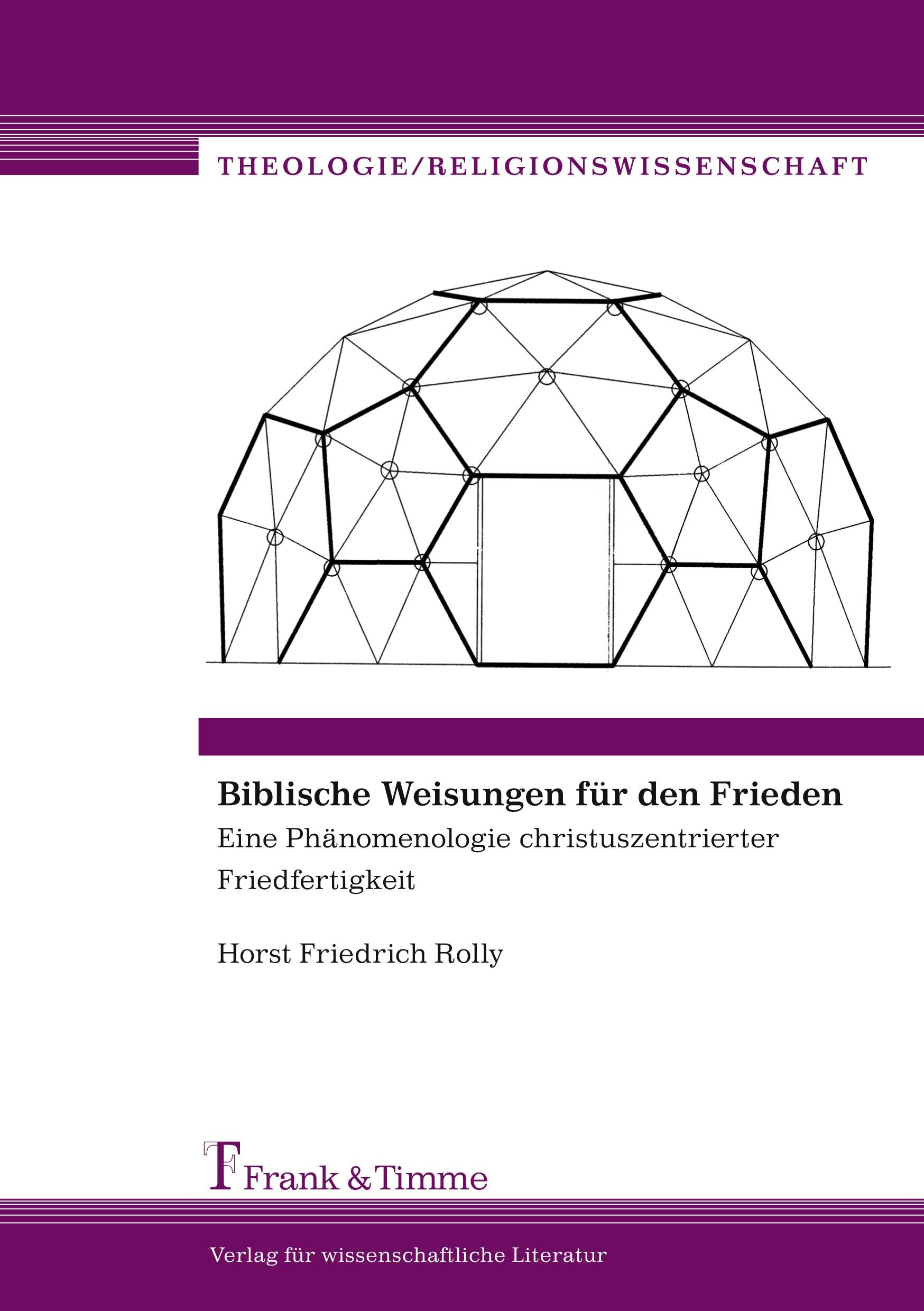 Vorderes Coverbild Biblische Weisungen für den Frieden