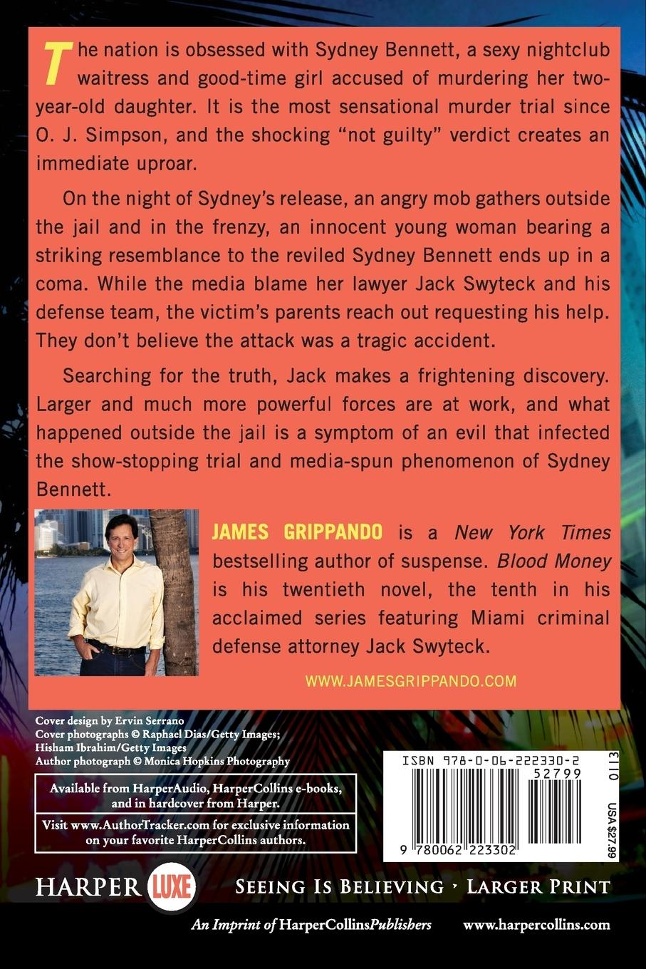 Rückseitencover Blood Money