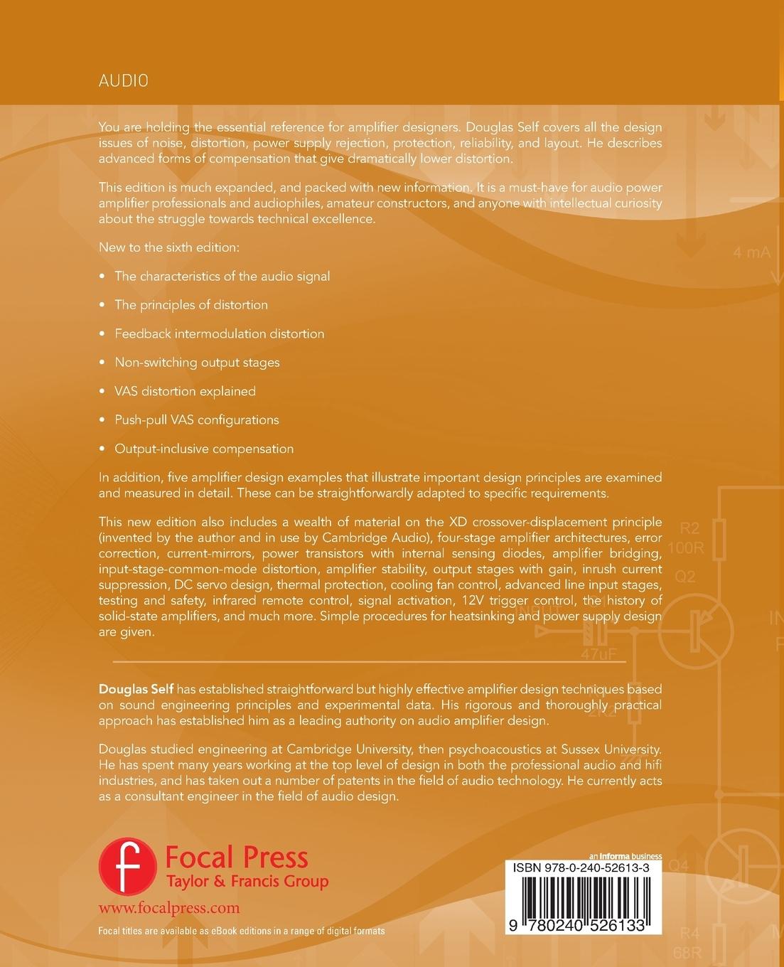 Rückseitencover Audio Power Amplifier Design