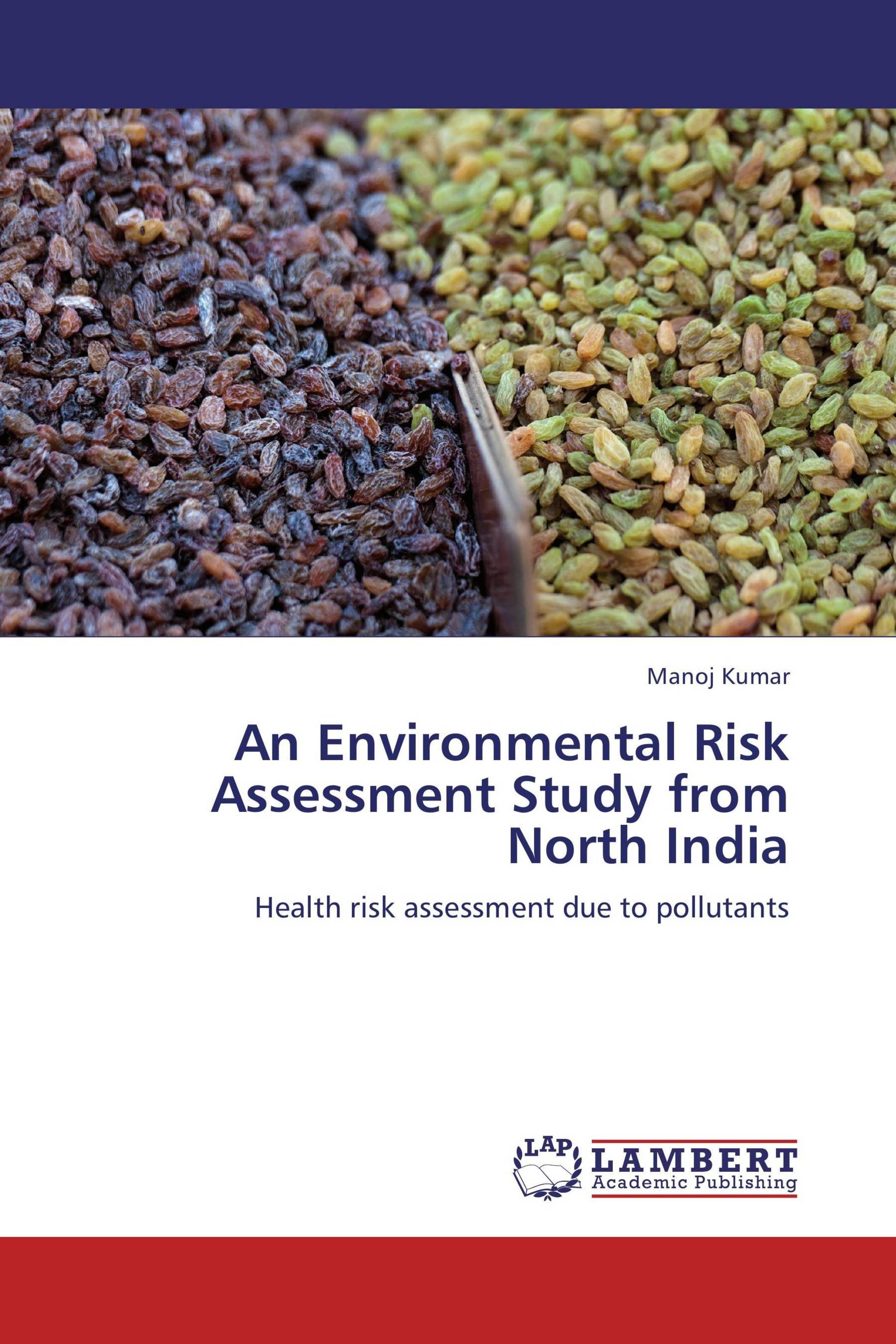 Vorderes Coverbild An Environmental Risk Assessment Study from North India