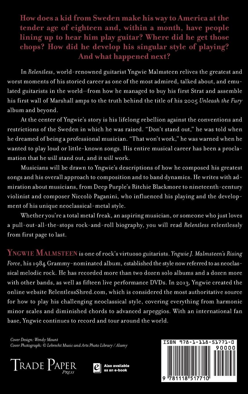 Rückseitencover Relentless