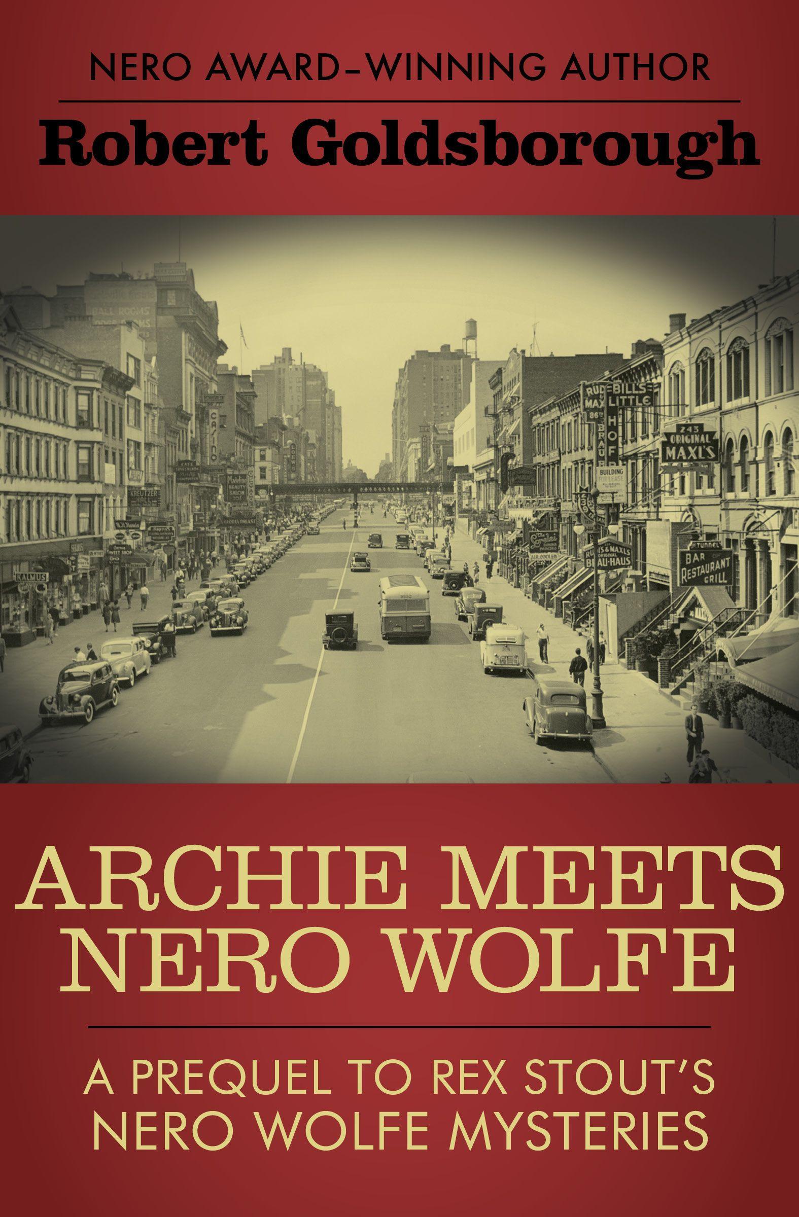 Vorderes Coverbild Archie Meets Nero Wolfe