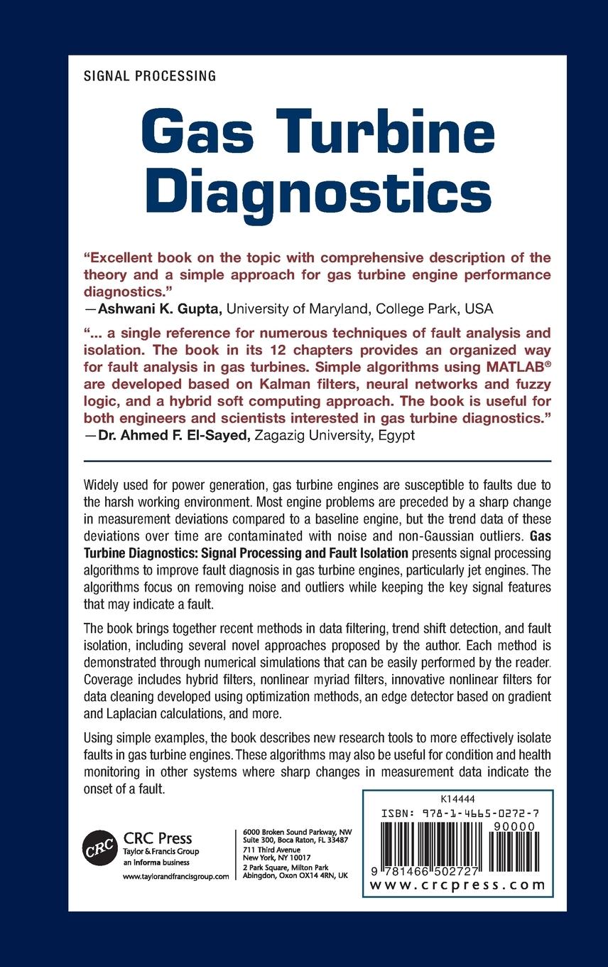 Rückseitencover Gas Turbine Diagnostics