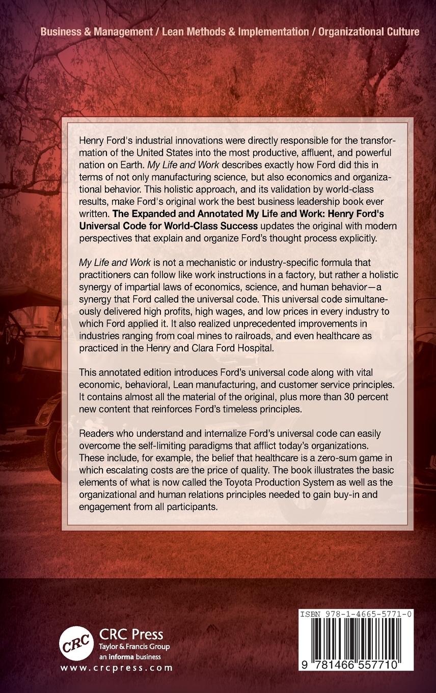 Rückseitencover The Expanded and Annotated My Life and Work