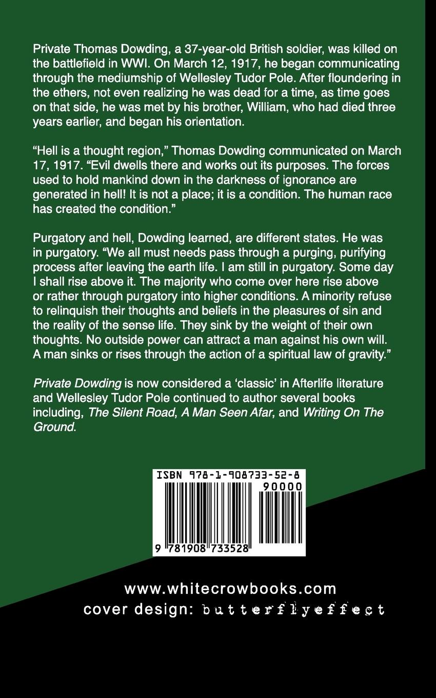 Rückseitencover Private Dowding