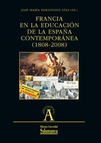 Vorderes Coverbild Francia en la educación de la España contemporánea