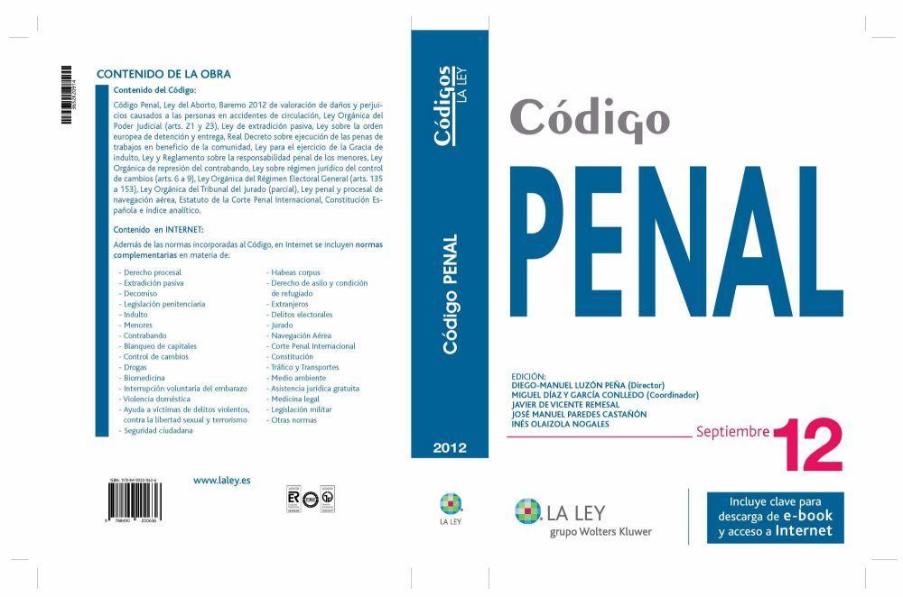 Vorderes Coverbild Código Penal