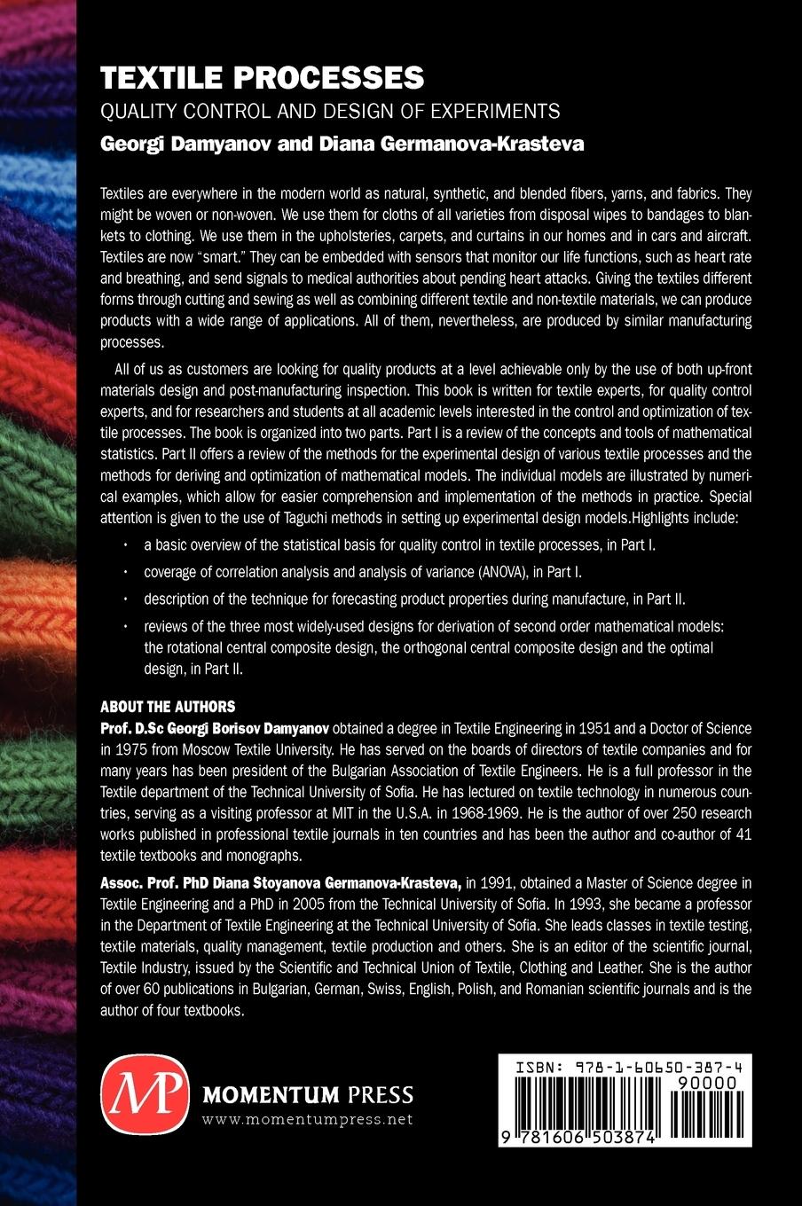 Rückseitencover Textile Processes