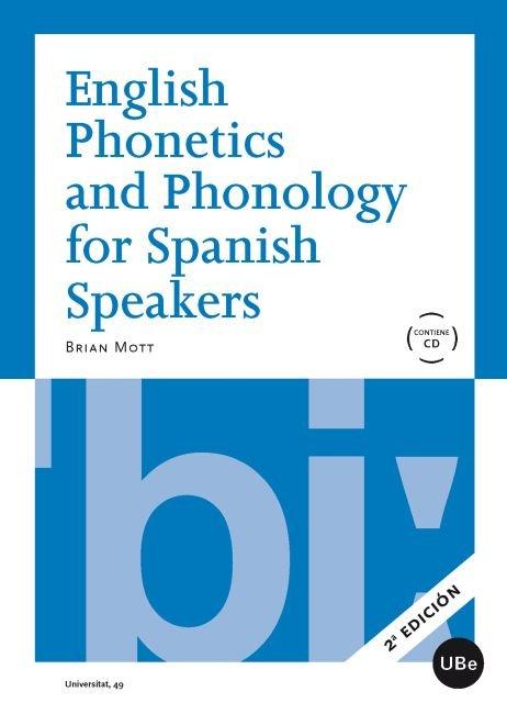 Vorderes Coverbild English phonetics and phonology for spanish speakers