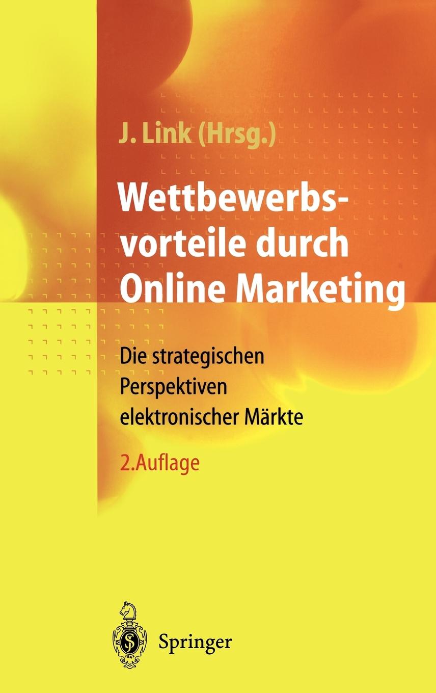 Vorderes Coverbild Wettbewerbsvorteile durch Online Marketing