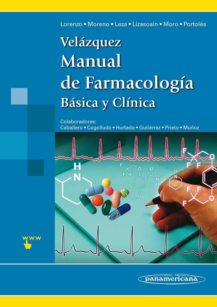 Vorderes Coverbild Velázquez : manual de farmacología básica y clínica