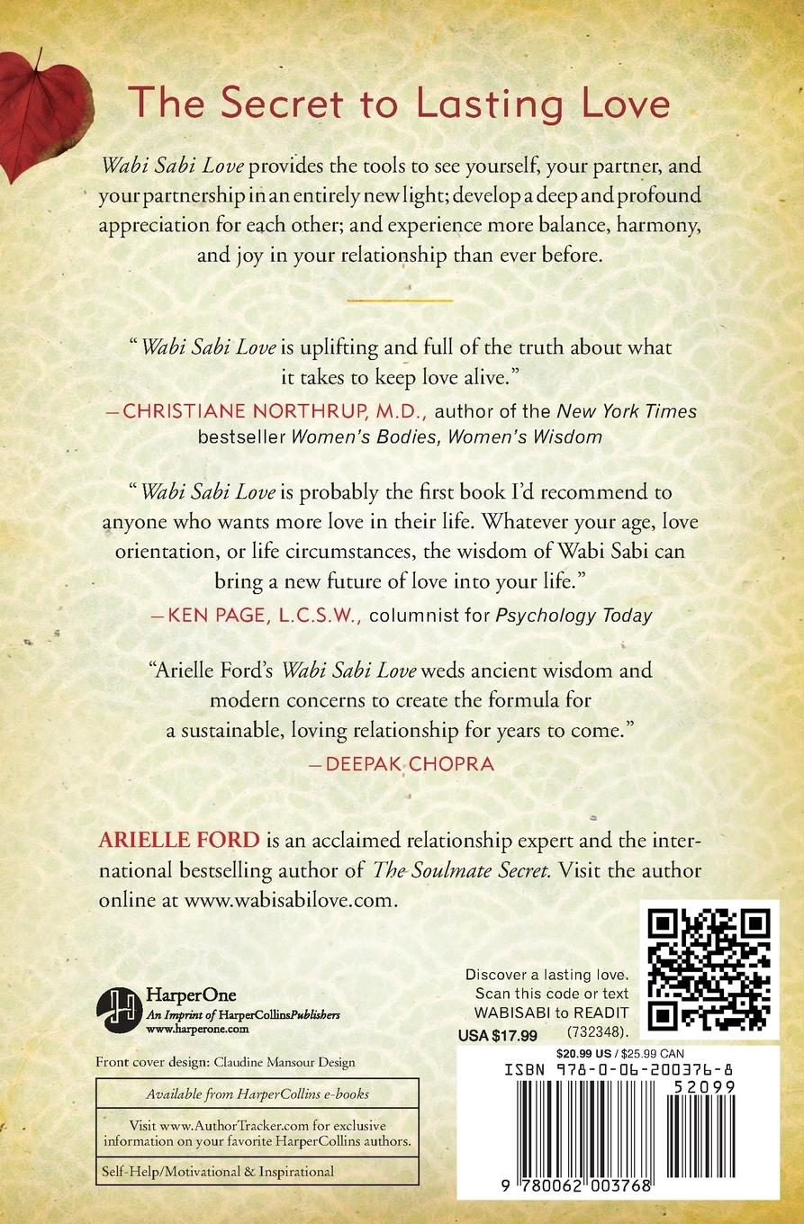 Rückseitencover WABI SABI LOVE              PB