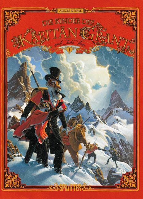 Vorderes Coverbild Die Kinder des Kapitän Grant 01