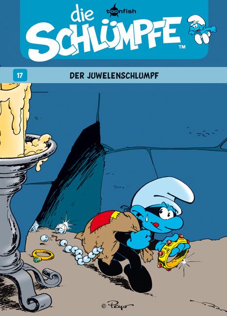 Vorderes Coverbild Die Schlümpfe 17. Der Juwelenschlumpf
