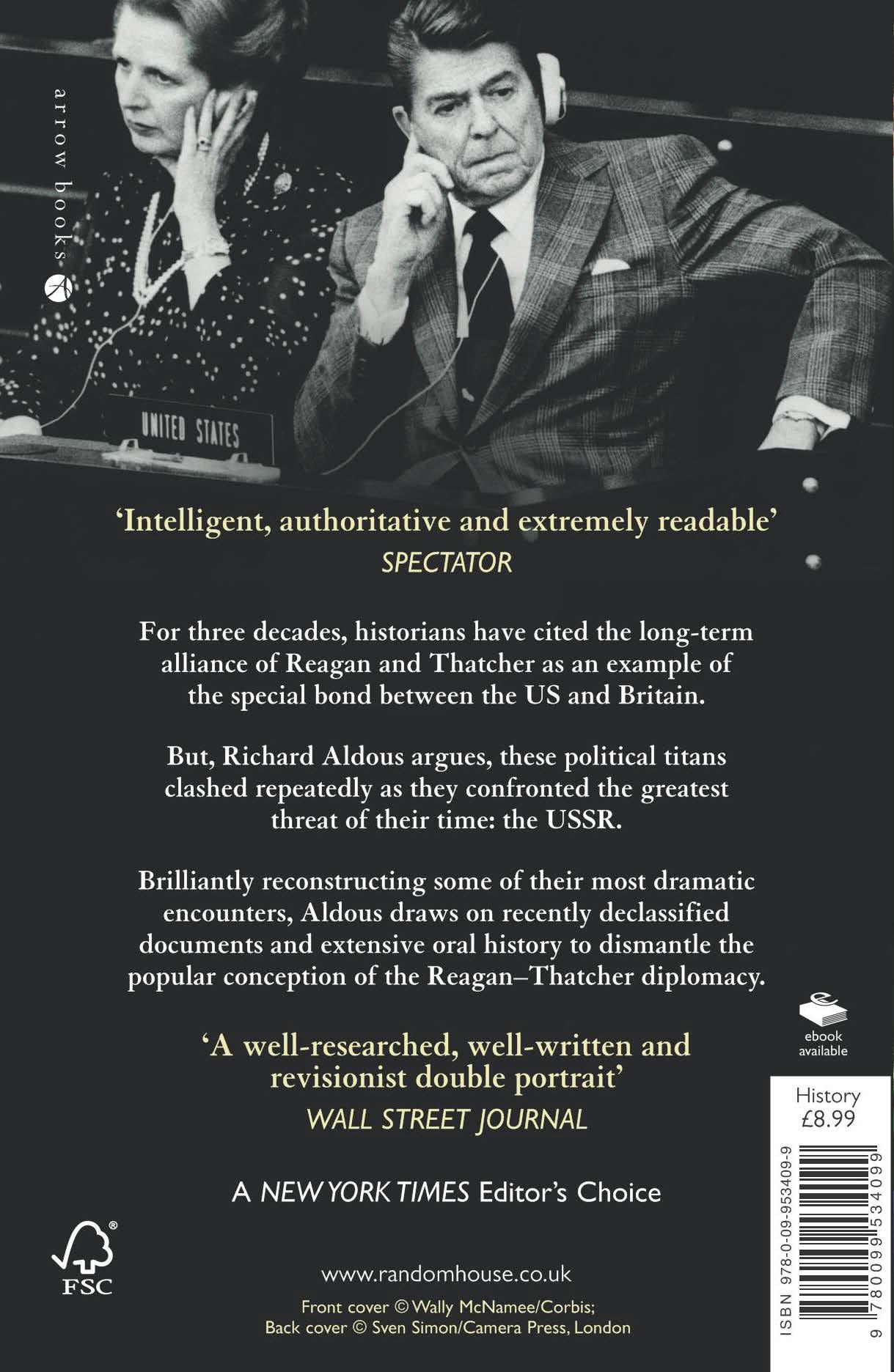 Rückseitencover Reagan and Thatcher