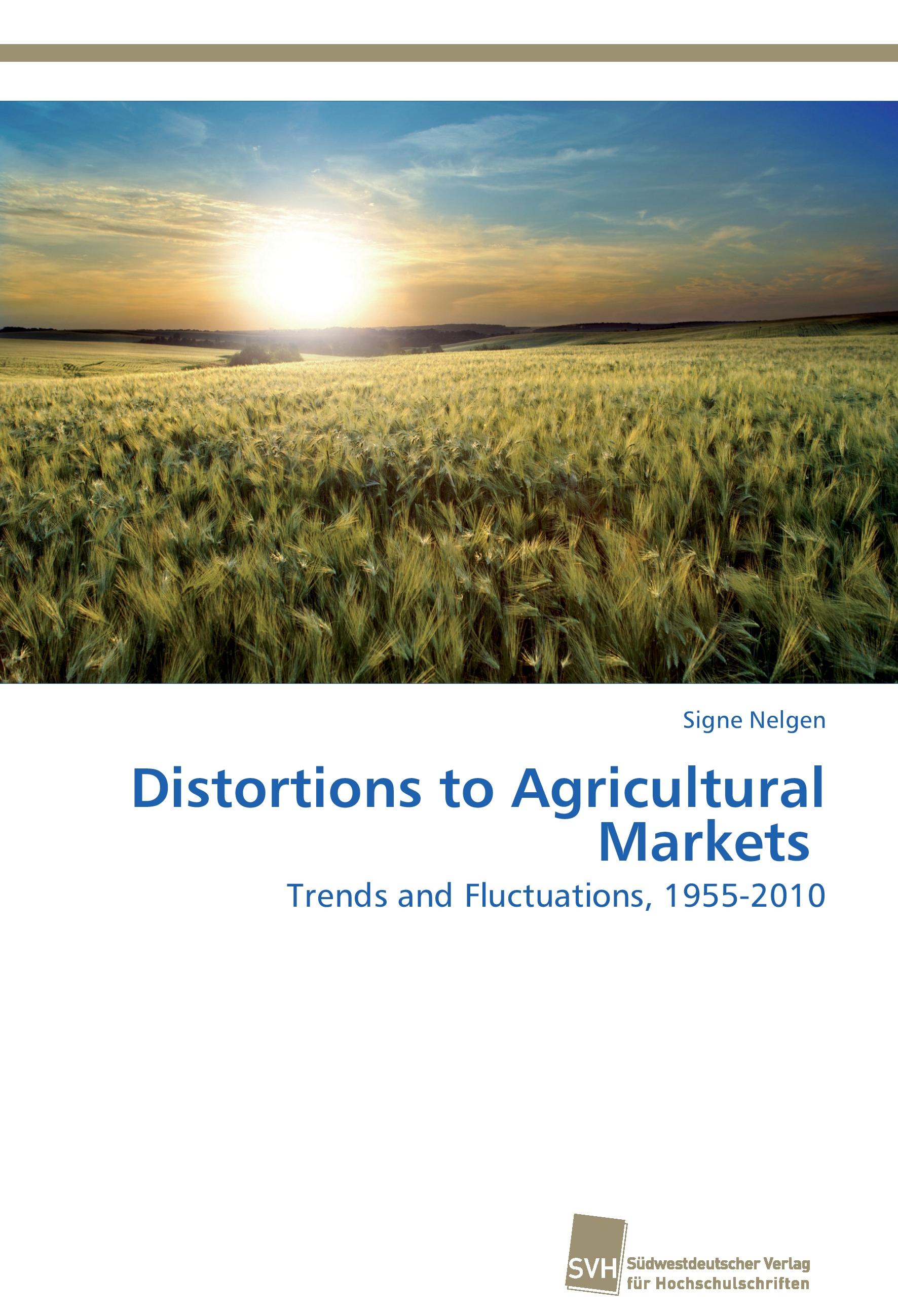 Vorderes Coverbild Distortions to Agricultural Markets