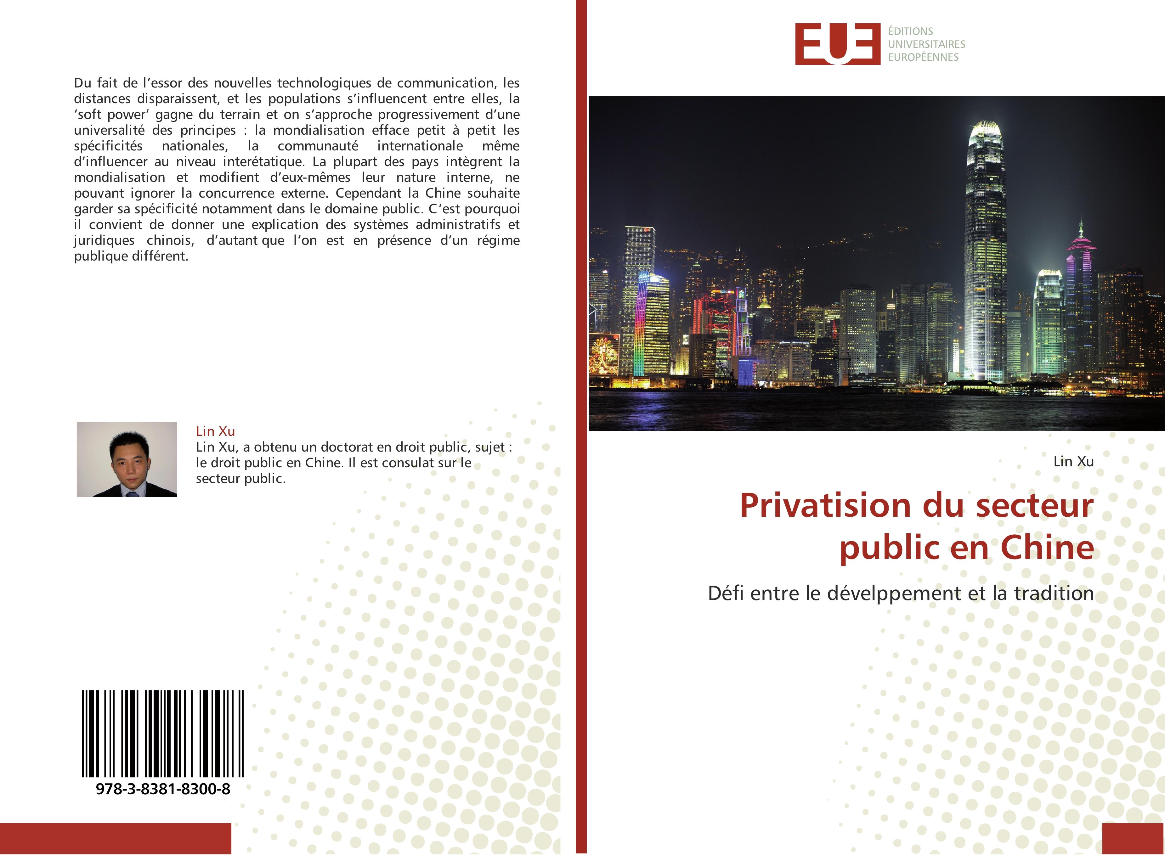 Vorderes Coverbild Privatision du secteur public en Chine
