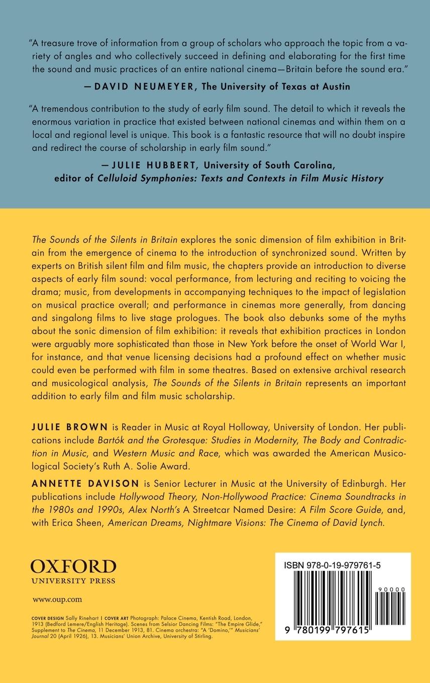 Rückseitencover The Sounds of the Silents in Britain