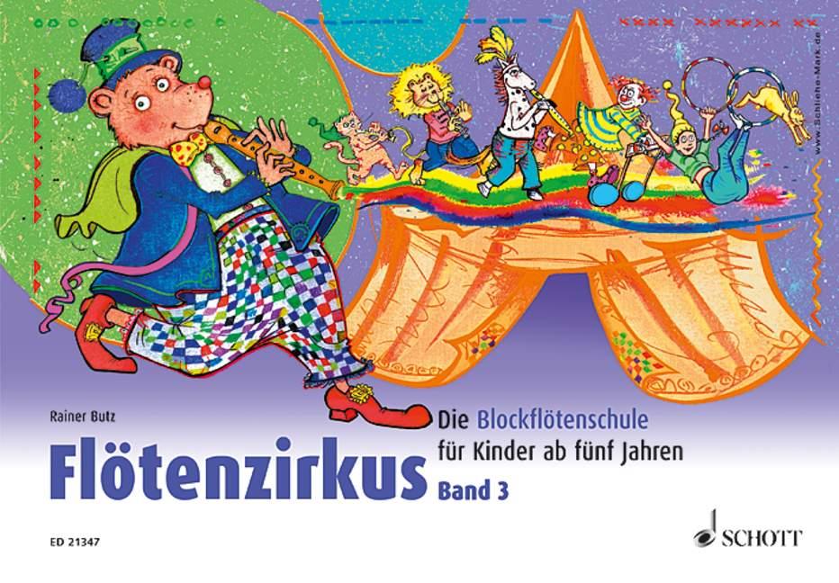Vorderes Coverbild Flötenzirkus 3