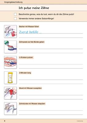 Beispielinhalt (Bild) Ich kann Geschichten schreiben 1. Mein Sternchenheft für die 2. bis 4. Klasse