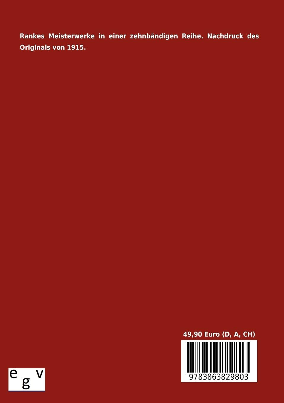 Rückseitencover Rankes Meisterwerke