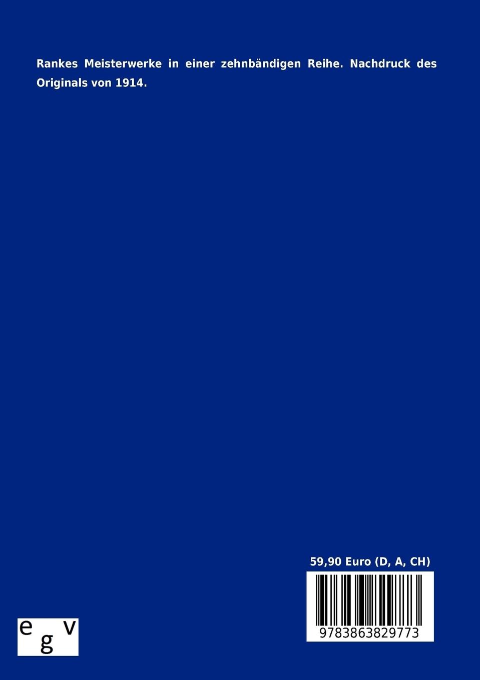 Rückseitencover Rankes Meisterwerke