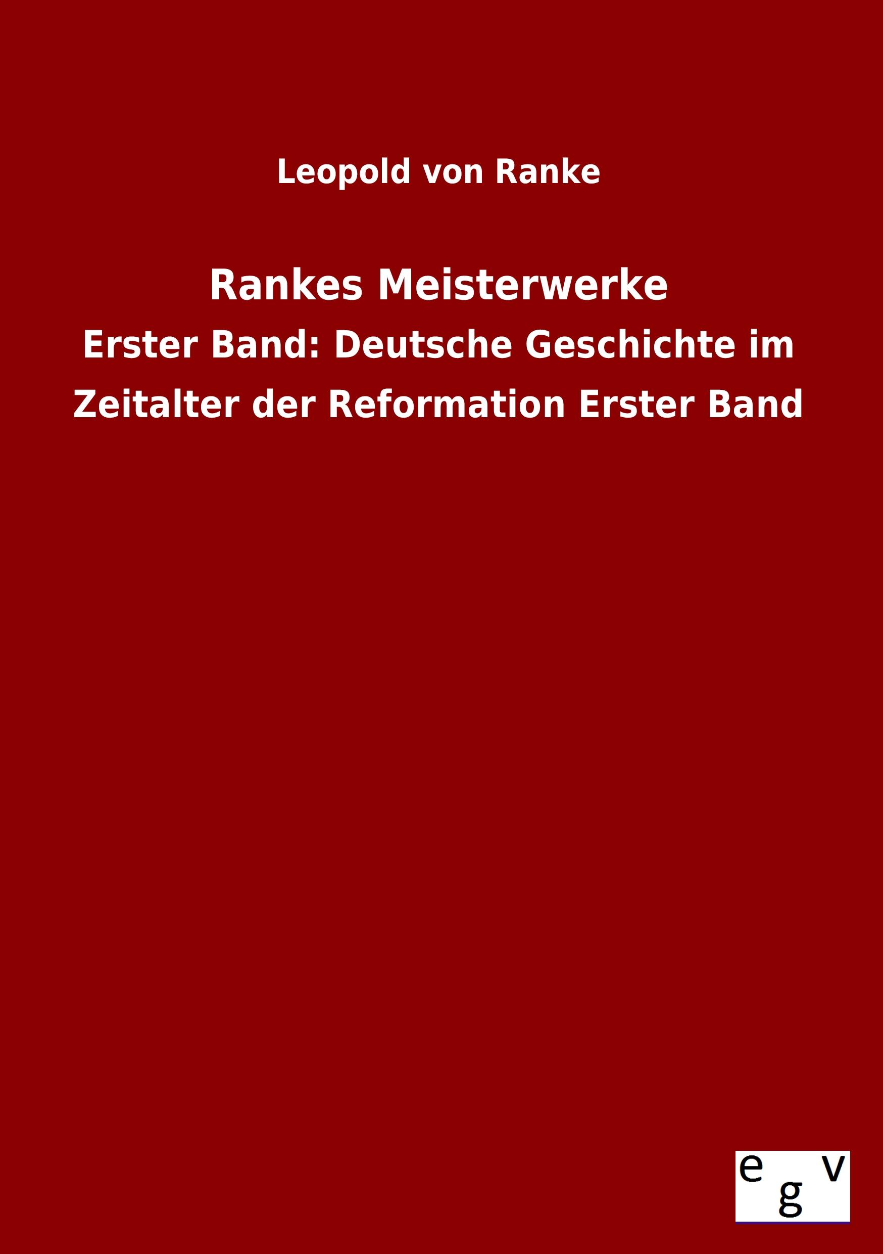 Vorderes Coverbild Rankes Meisterwerke