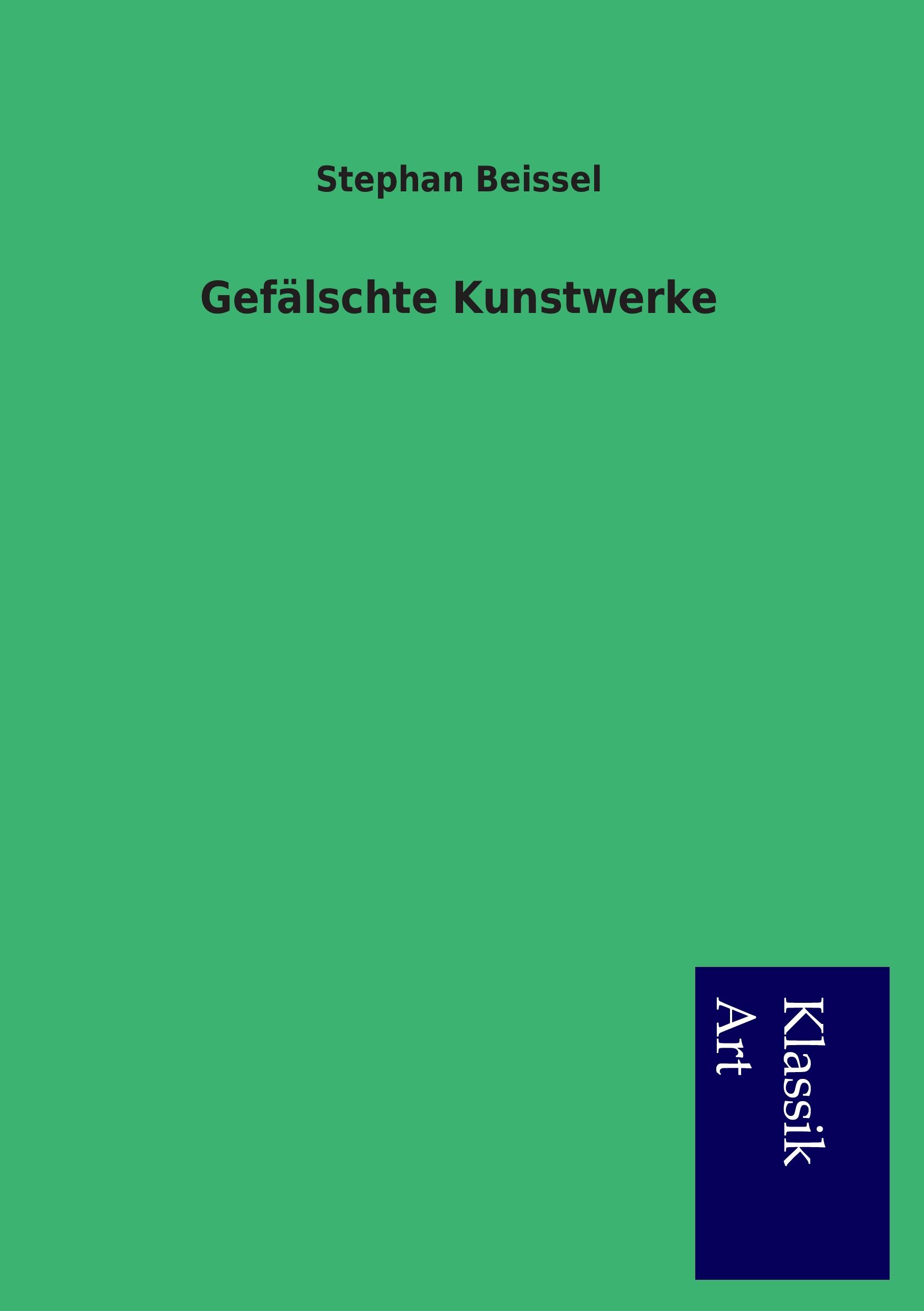 Vorderes Coverbild Gefälschte Kunstwerke