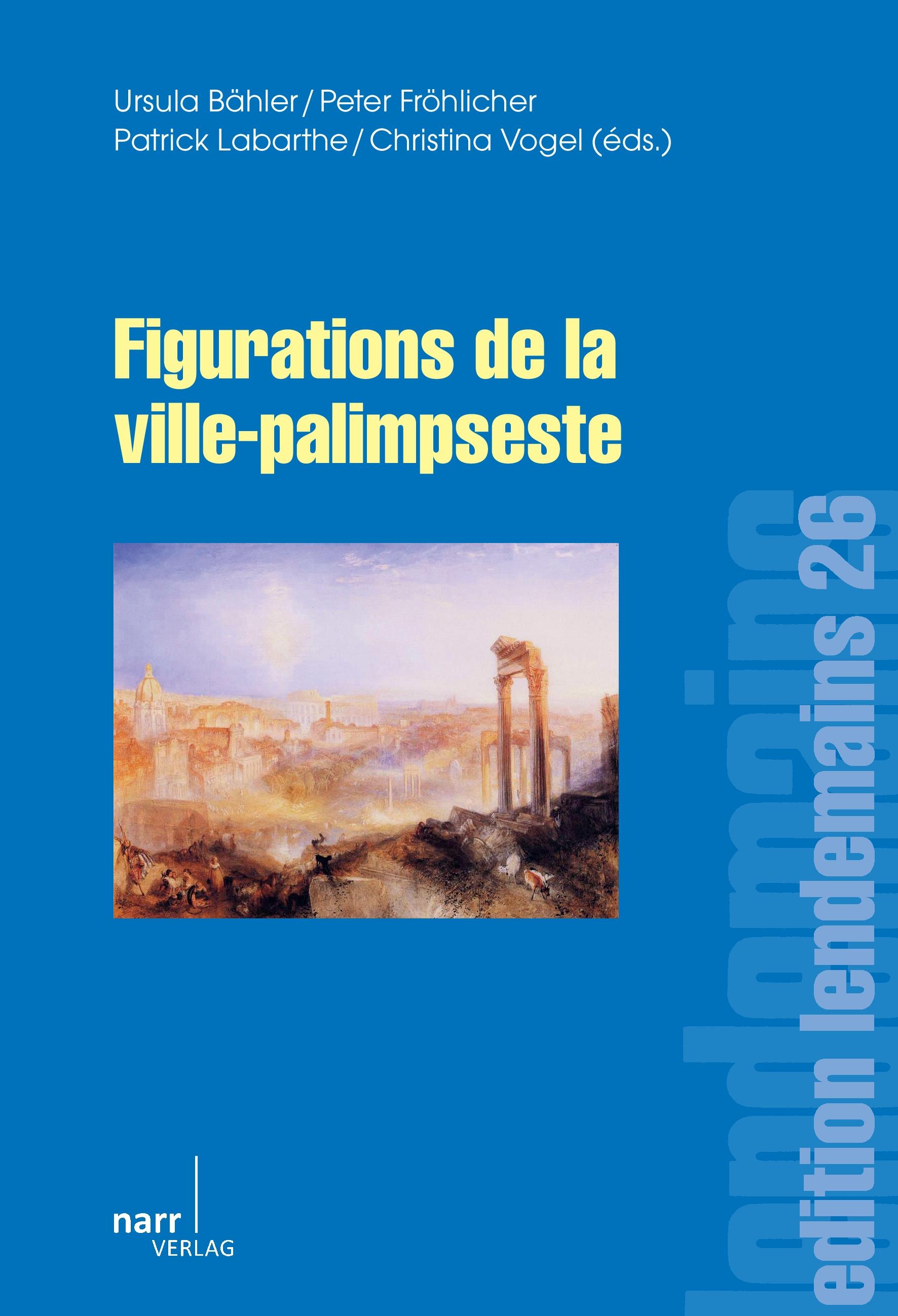 Vorderes Coverbild Figurations de la ville-palimpseste