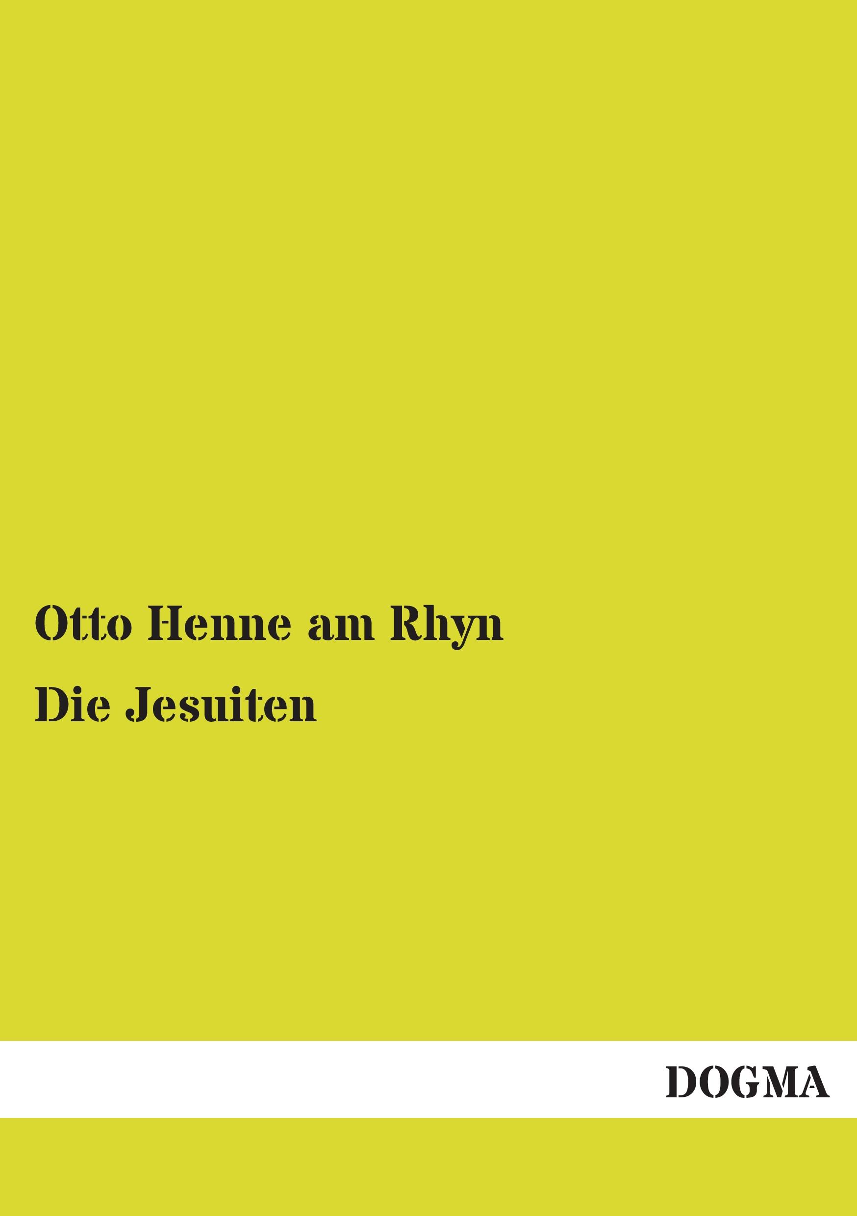 Vorderes Coverbild Die Jesuiten