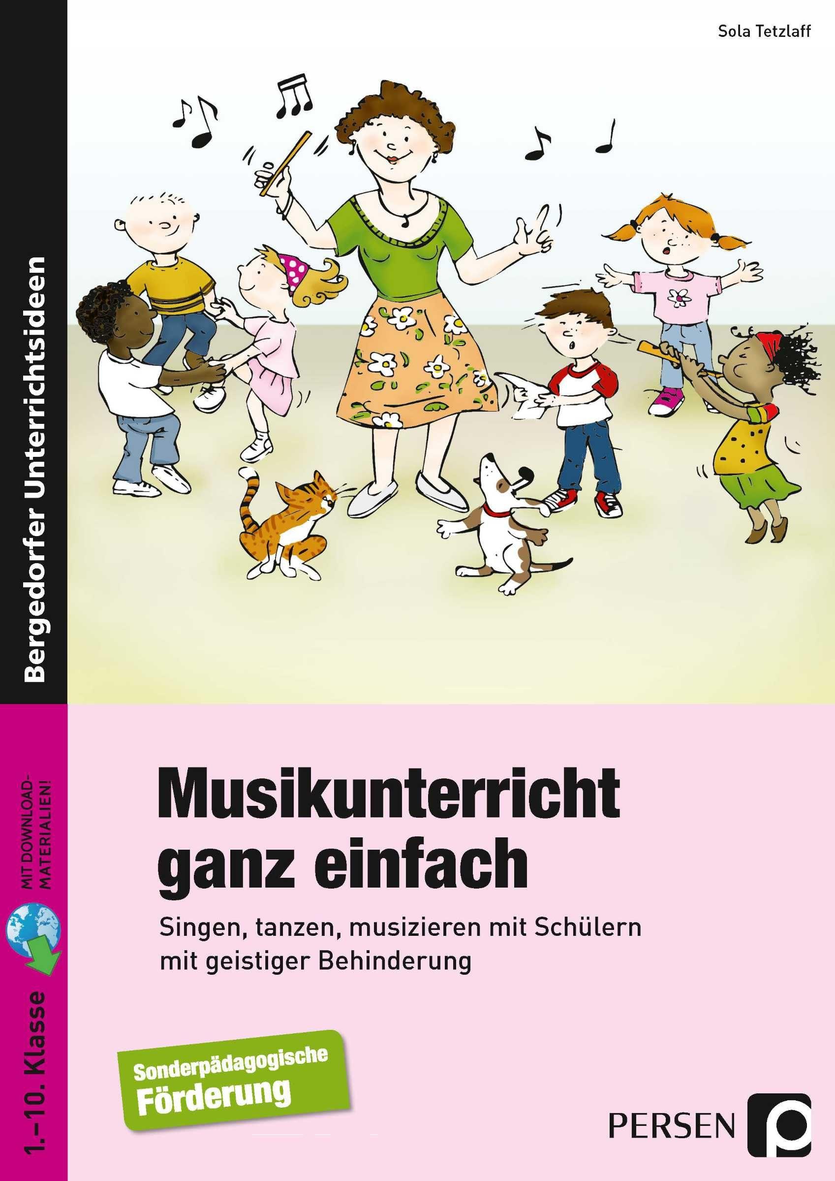Vorderes Coverbild Musikunterricht ganz einfach