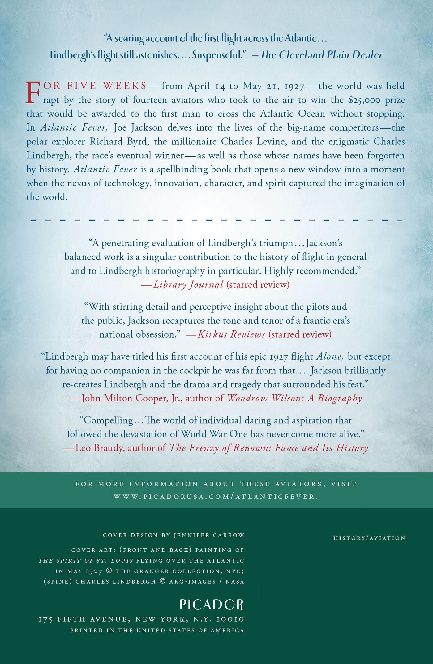 Rückseitencover ATLANTIC FEVER