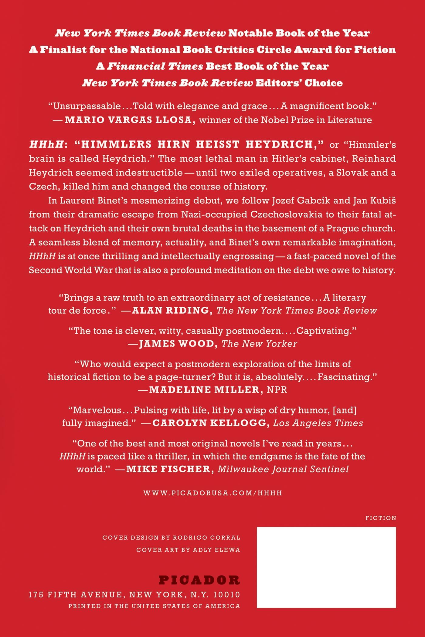 Rückseitencover HHhH