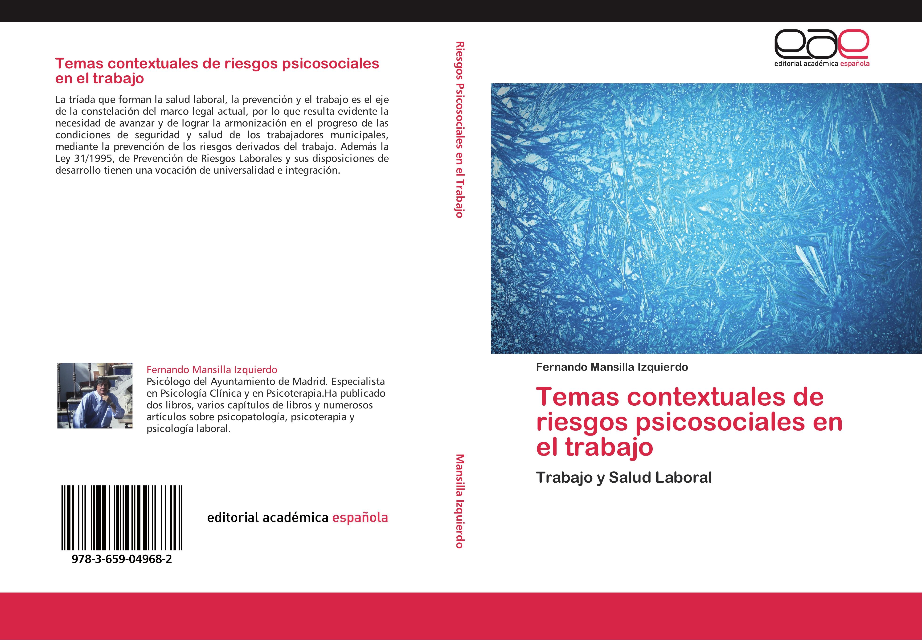 Vorderes Coverbild Temas contextuales de riesgos psicosociales en el trabajo