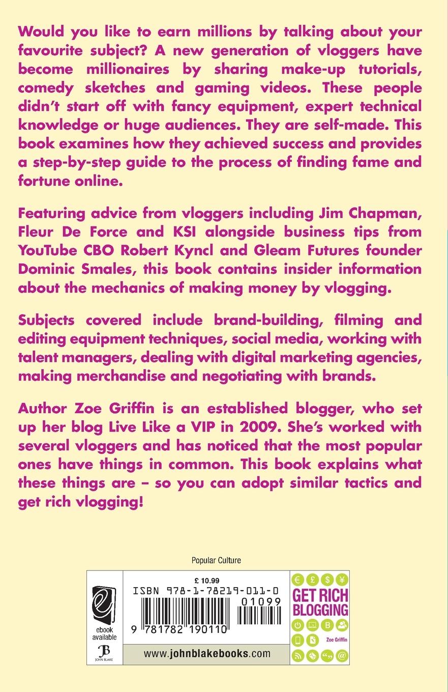 Rückseitencover Get Rich Blogging