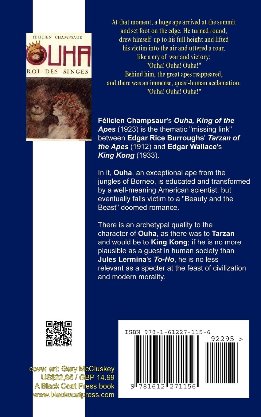 Rückseitencover Ouha, King of the Apes