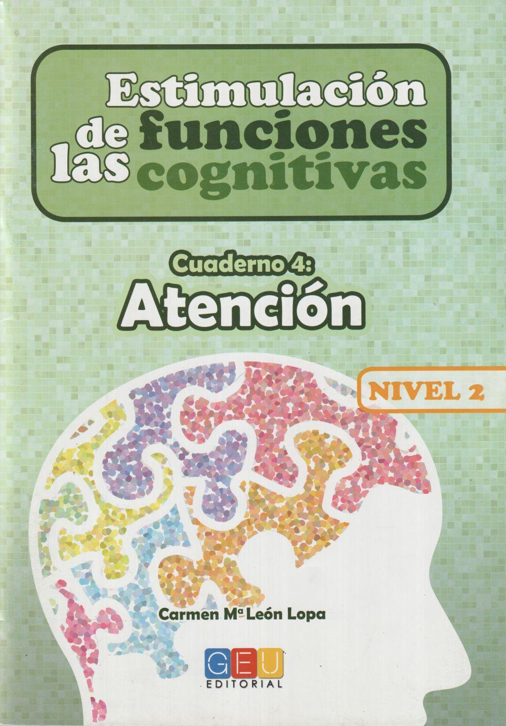 Vorderes Coverbild Estimulación de las funciones cognitivas, nivel 1 : cuaderno 4