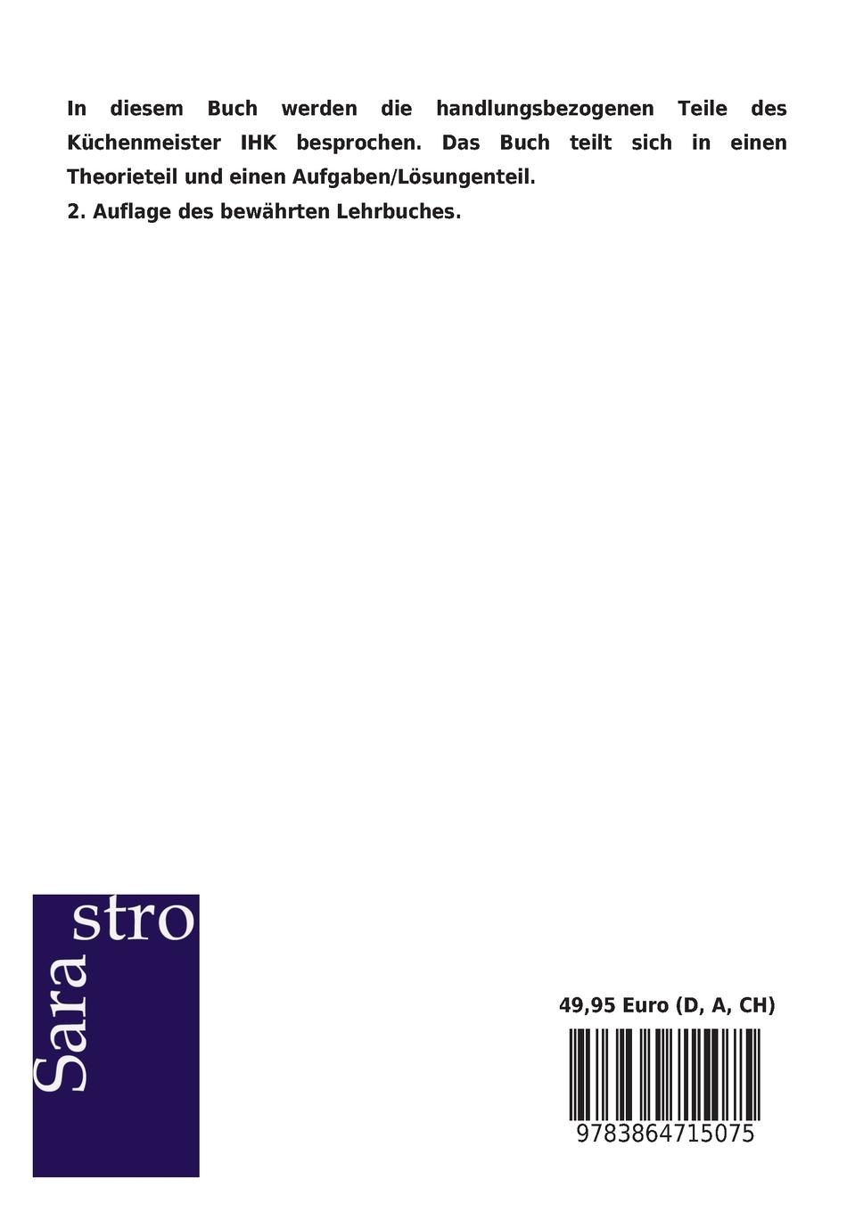 Rückseitencover Küchenmeister