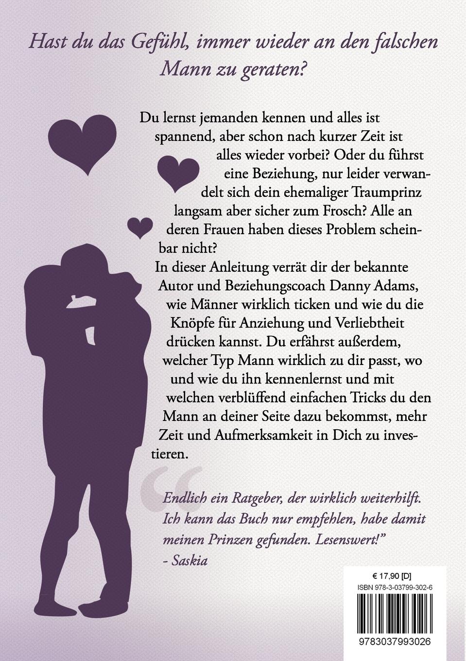 Rückseitencover Wie Männer sich verlieben
