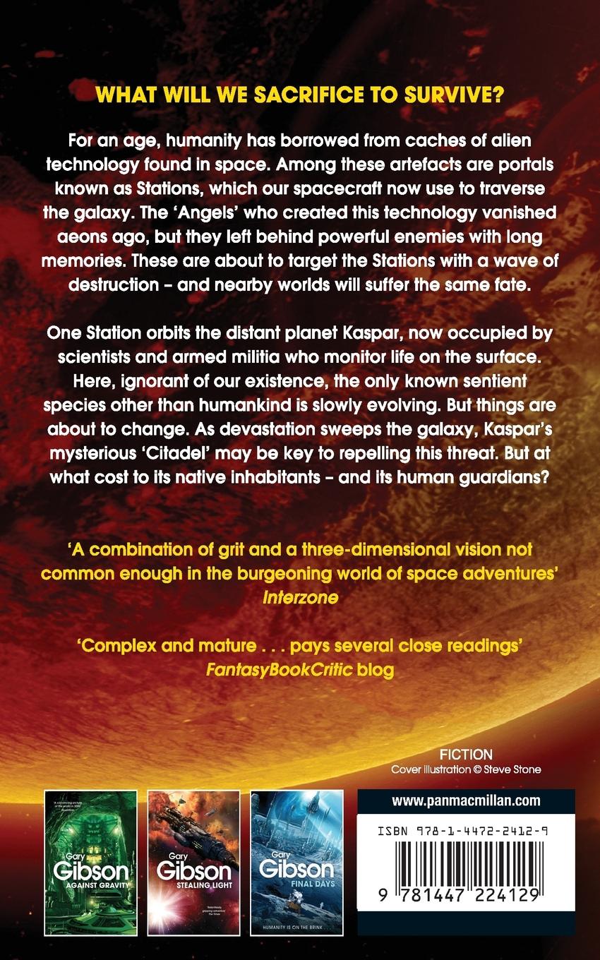 Rückseitencover Angel Stations