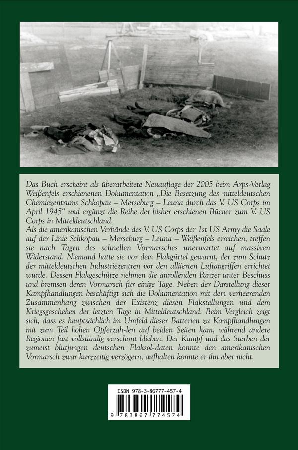 Rückseitencover Flak im Endkampf -  Leuna 1945